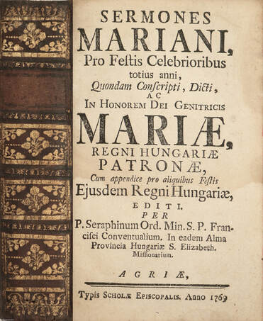 Seraphinus Bossányi, Bossányi Szerafin,  - Sermones Mariani – Aukció – 20. online aukció, 2023. 03.