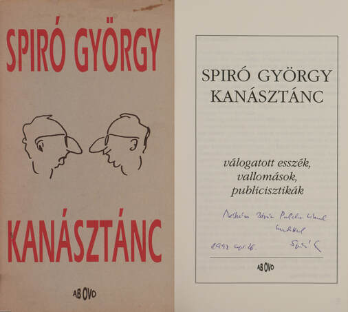 Spiró György, Szoboszlai Margit,  - Kanásztánc (dedikált példány) – Aukció – 8. Dedikált könyvek aukciója, 2019. 10.
