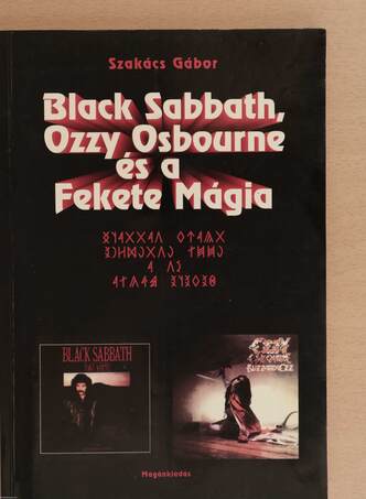 Szakács Gábor,  - Black Sabbath, Ozzy Osbourne és a Fekete Mágia – Aukció – 17. újkori könyvek aukciója, 2021. 06.