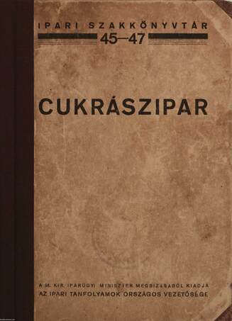 Szilassy Alfonz,  - Cukrászipar – Aukció – 17. újkori könyvek aukciója, 2021. 06.