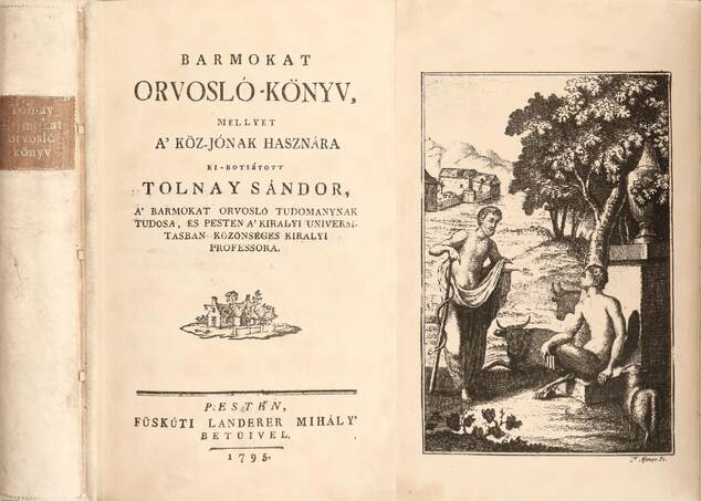 Tolnay Sándor,  - Barmokat orvosló-könyv – Aukció – 50. Jubileumi online árverés, 2021. 12.
