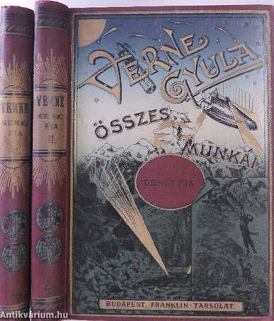 Verne Gyula, Jules Verne, Gaal Mózes,  - Senki fia I-II. – Aukció – 2. online aukció, 2016.